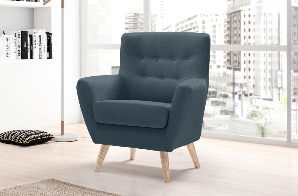 Butaca de tela Suecia de HOME - principal