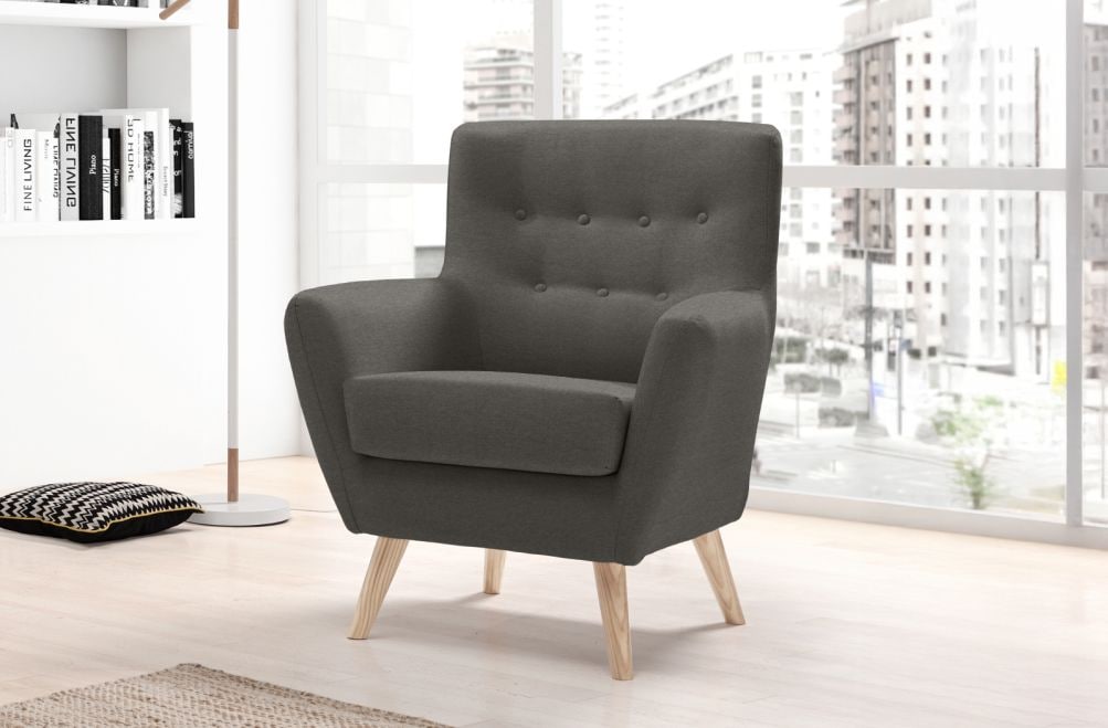 Butaca de tela Suecia de HOME - principal