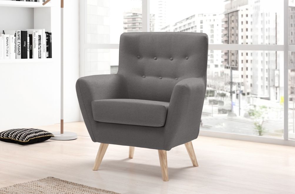 Butaca de tela Suecia de HOME - principal