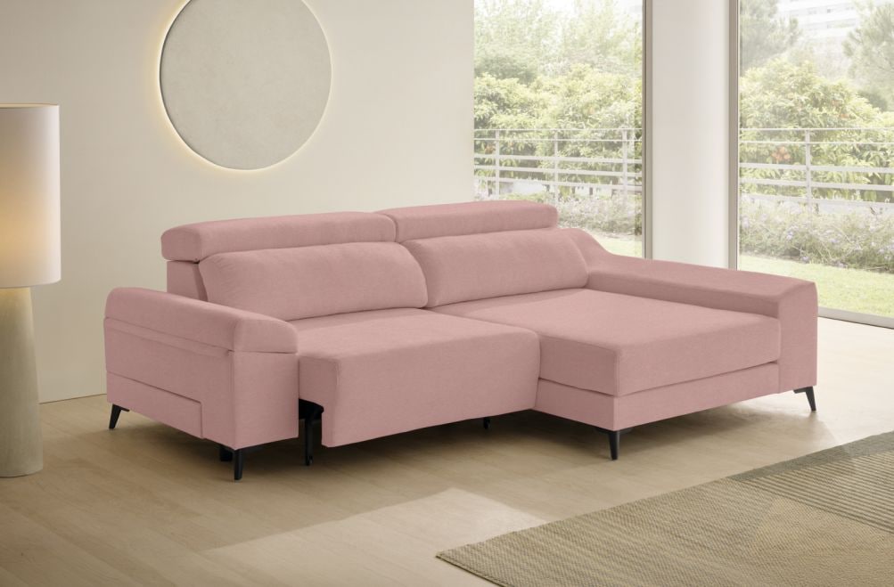 Sofá de tela Corsa Compact de HOME - principal