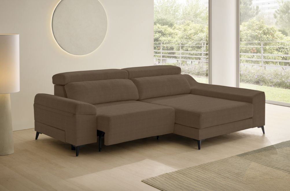 Sofá de tela Corsa Compact de HOME - principal
