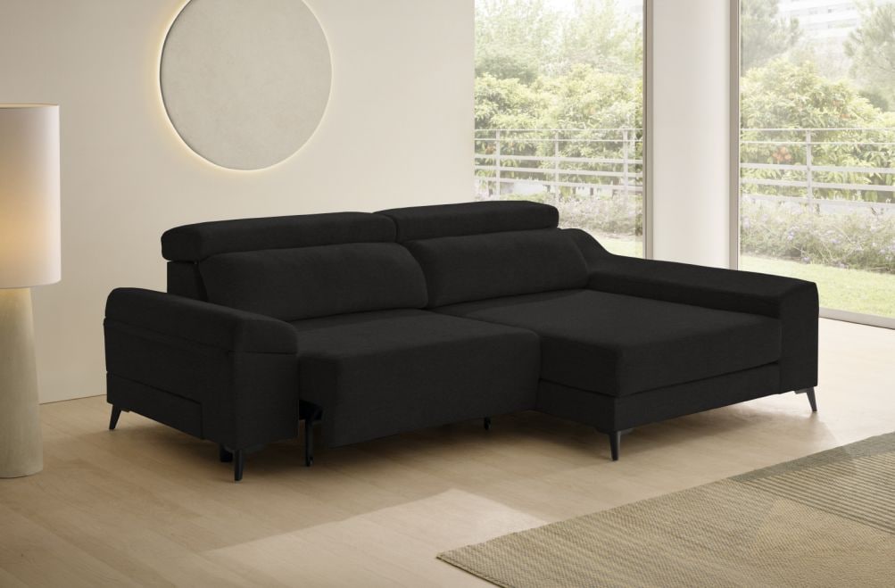 Sofá de tela Corsa Compact de HOME - principal