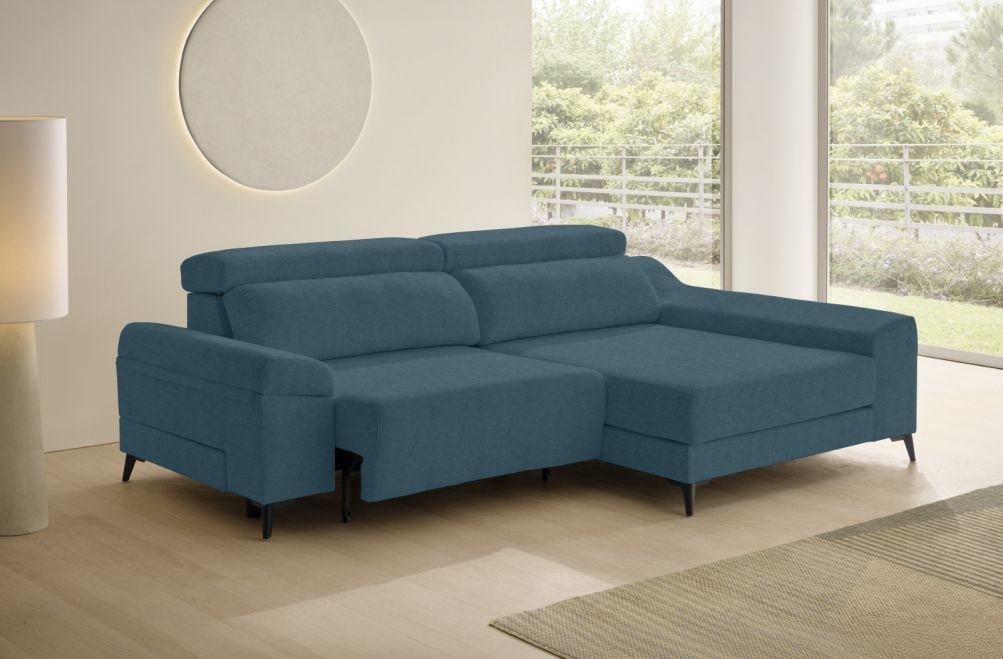 Sofá de tela Corsa Compact de HOME - principal