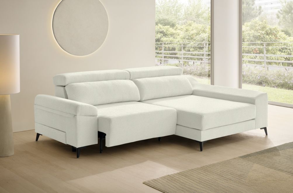 Sofá de tela Corsa Compact de HOME - principal