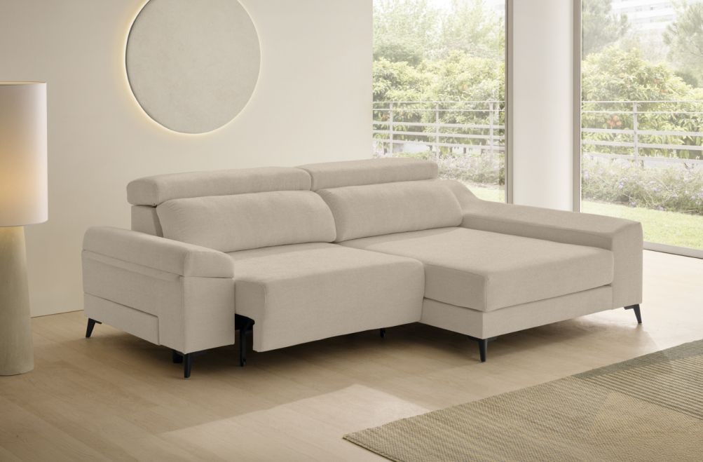 Sofá de tela Corsa Compact de HOME - principal