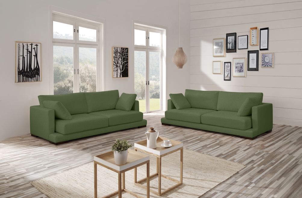 Sofá de tela Álamo de HOME - principal