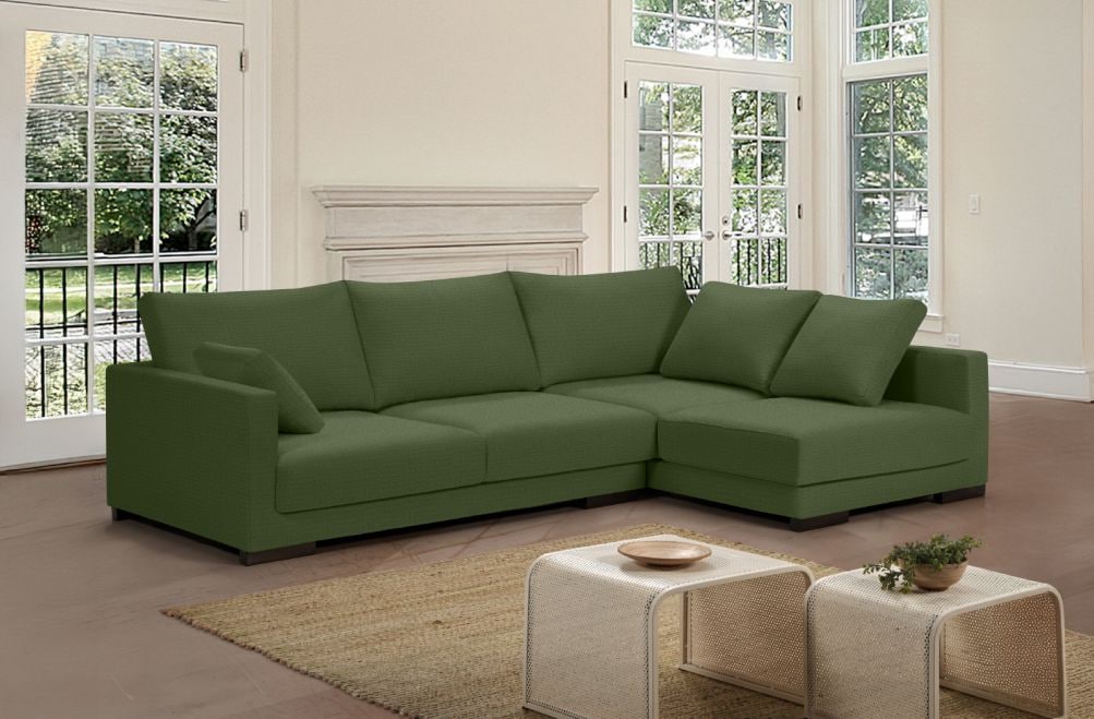 Sofá de tela Seurat de HOME - principal