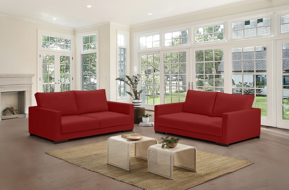 Sofá de tela Seurat de HOME - principal