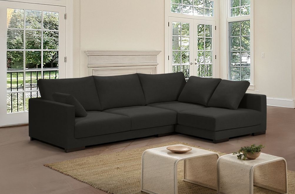 Sofá de tela Seurat de HOME - principal