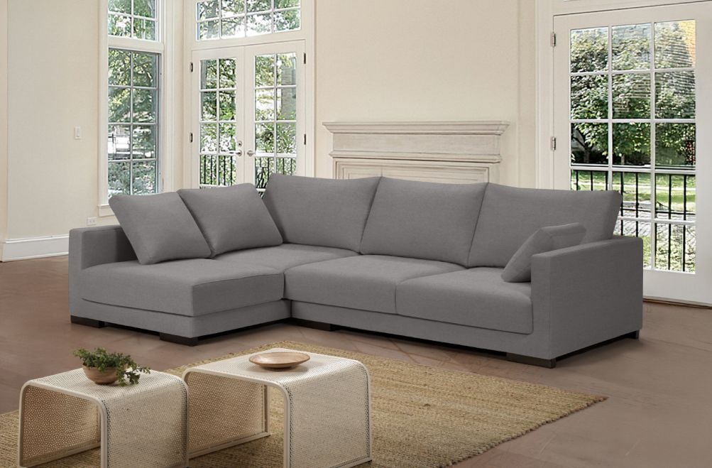 Sofá de tela Seurat de HOME - principal