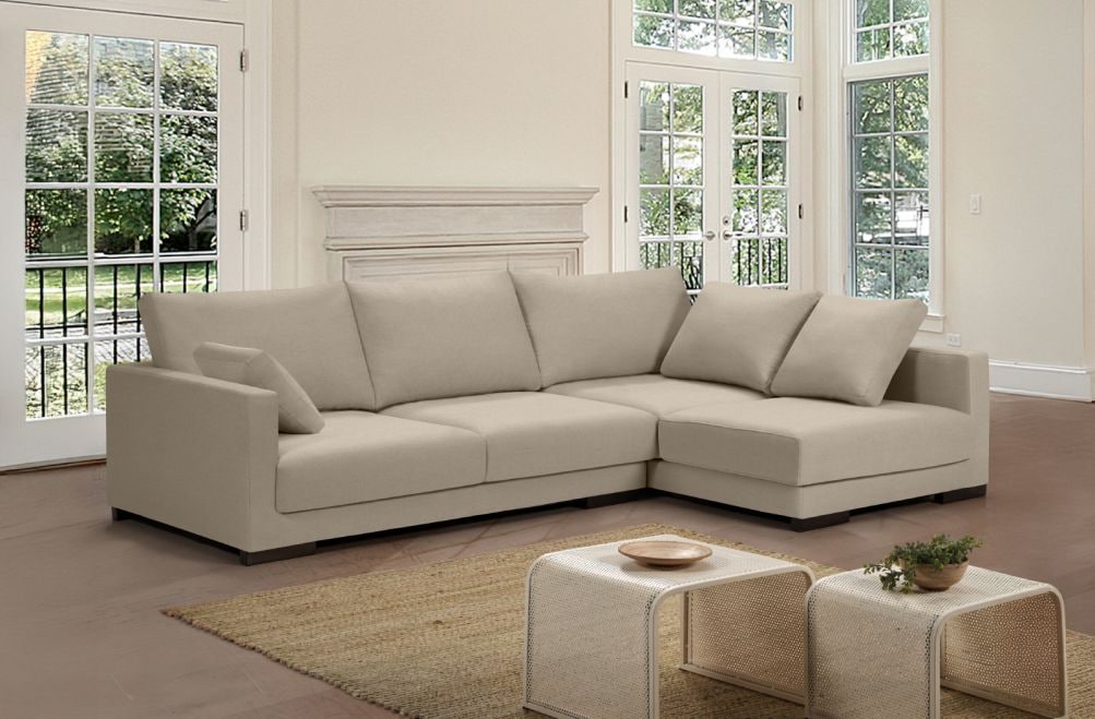 Sofá de tela Seurat de HOME - principal