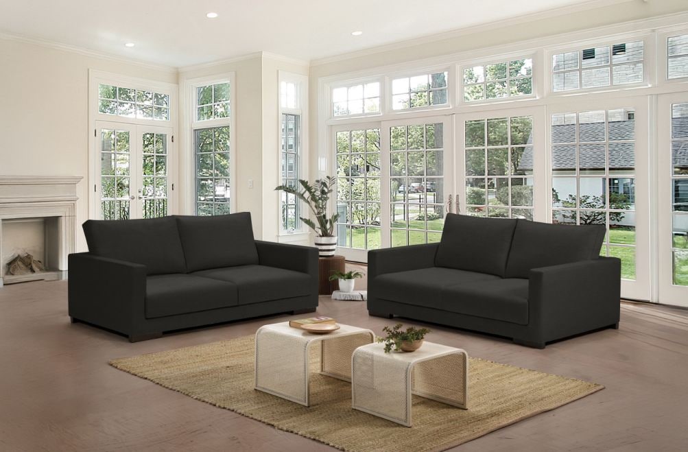 Sofá de tela Seurat de HOME - principal