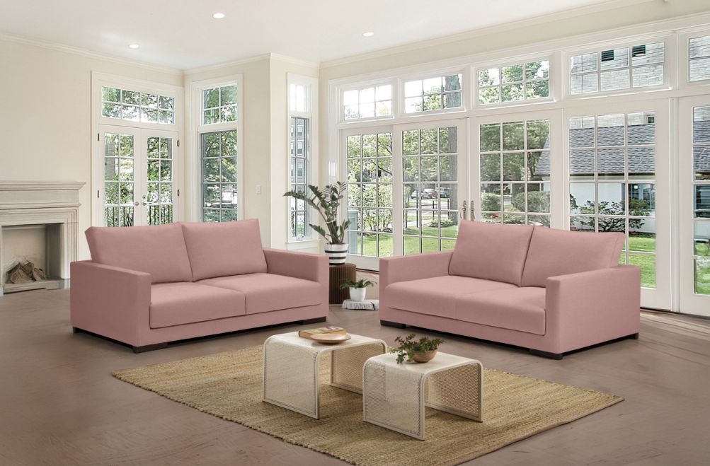 Sofá de tela Seurat de HOME - principal