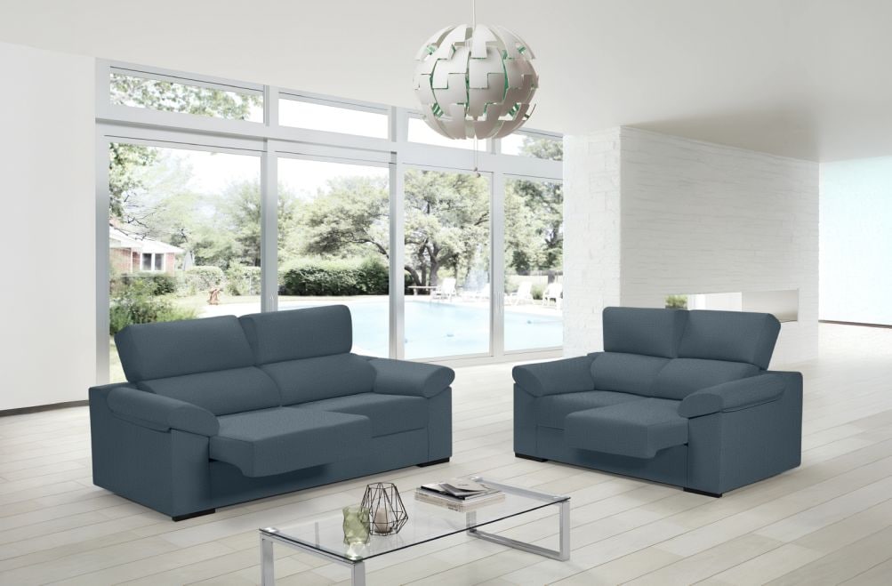 Sofá de tela Onsen de HOME - principal