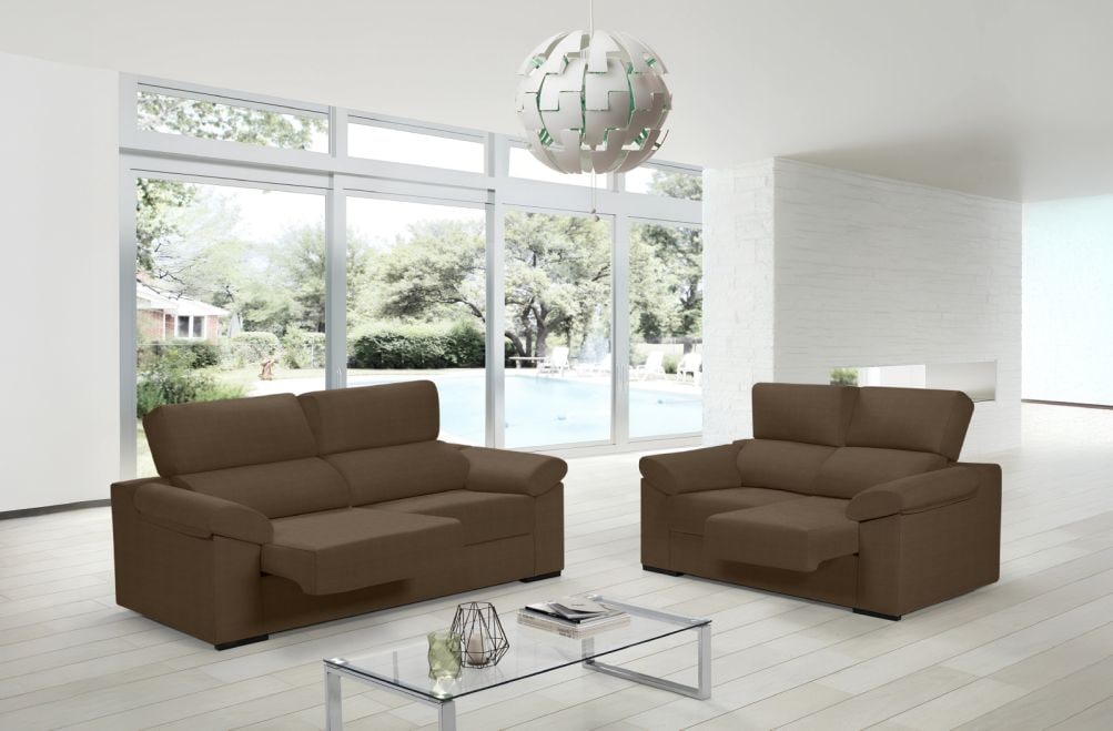 Sofá de tela Onsen de HOME - principal