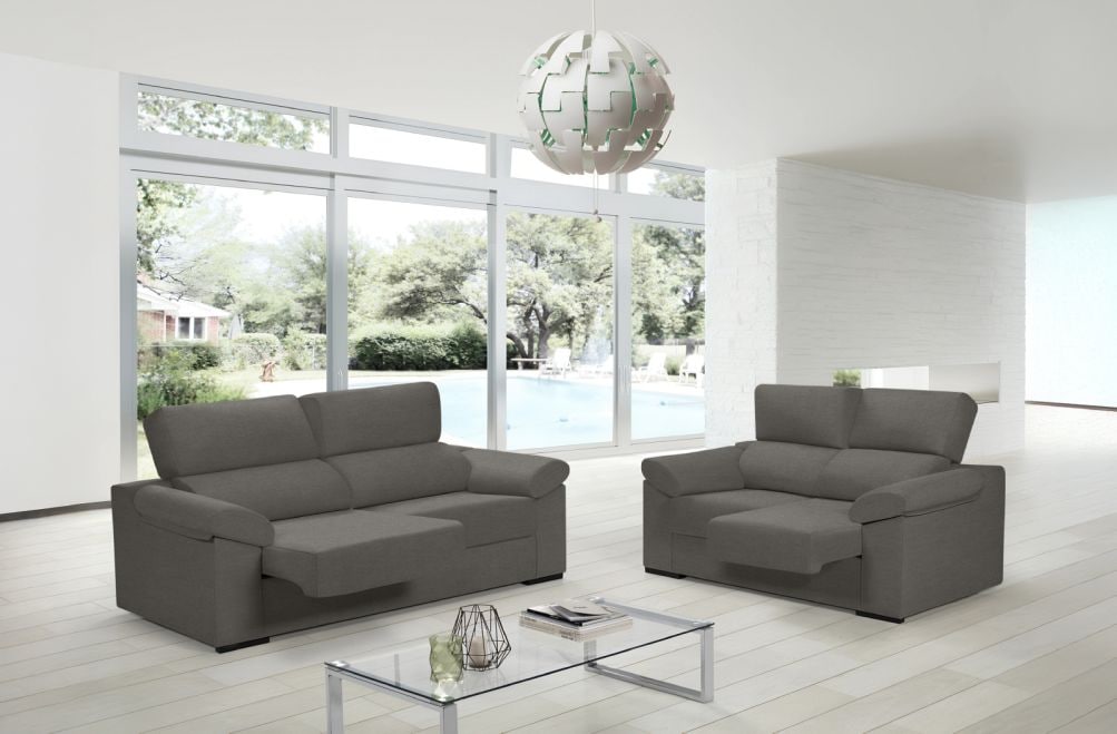 Sofá de tela Onsen de HOME - principal