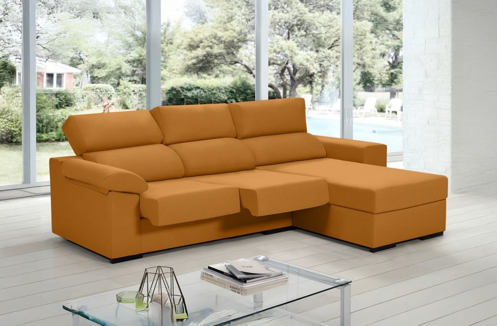 Sofá de tela Onsen de HOME - principal