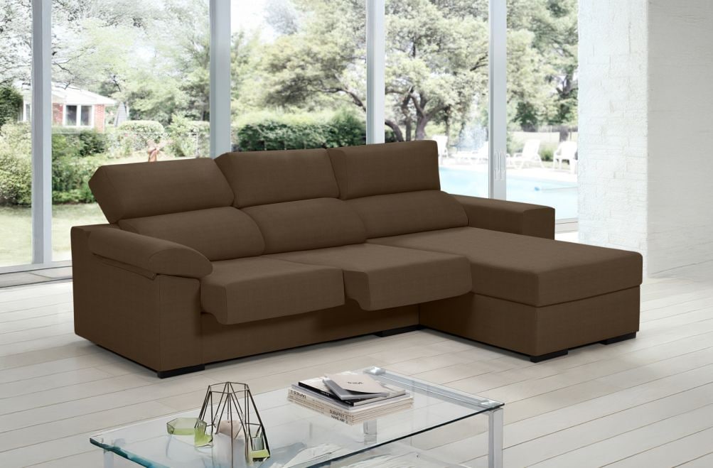 Sofá de tela Onsen de HOME - principal