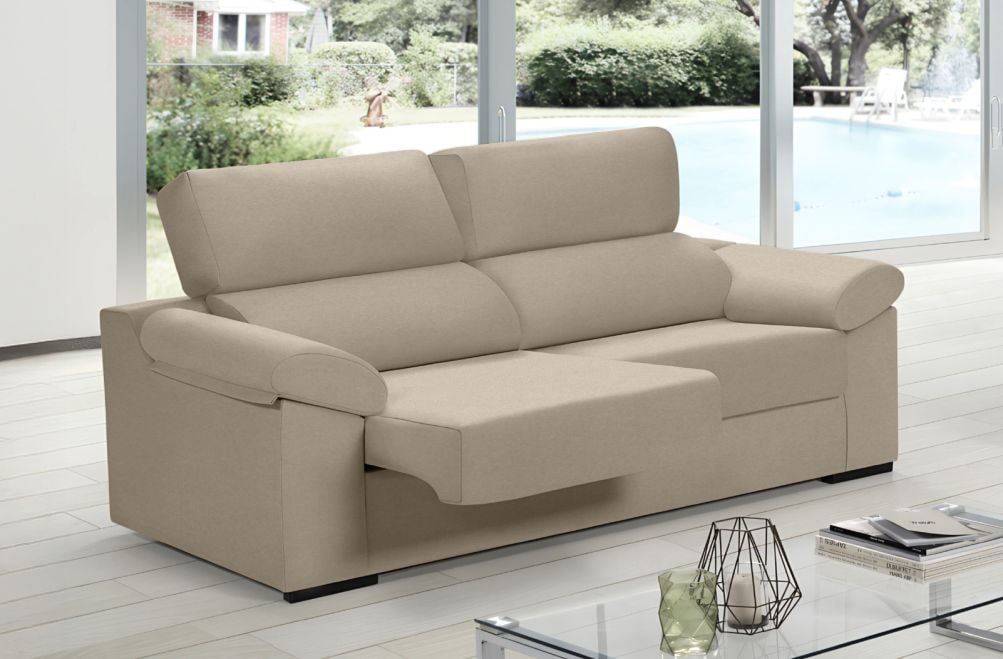 Sofá de tela Onsen de HOME - principal