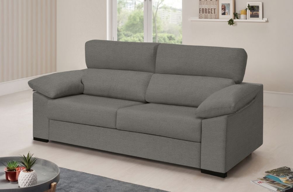 Sofá cama de tela Claris de HOME - principal