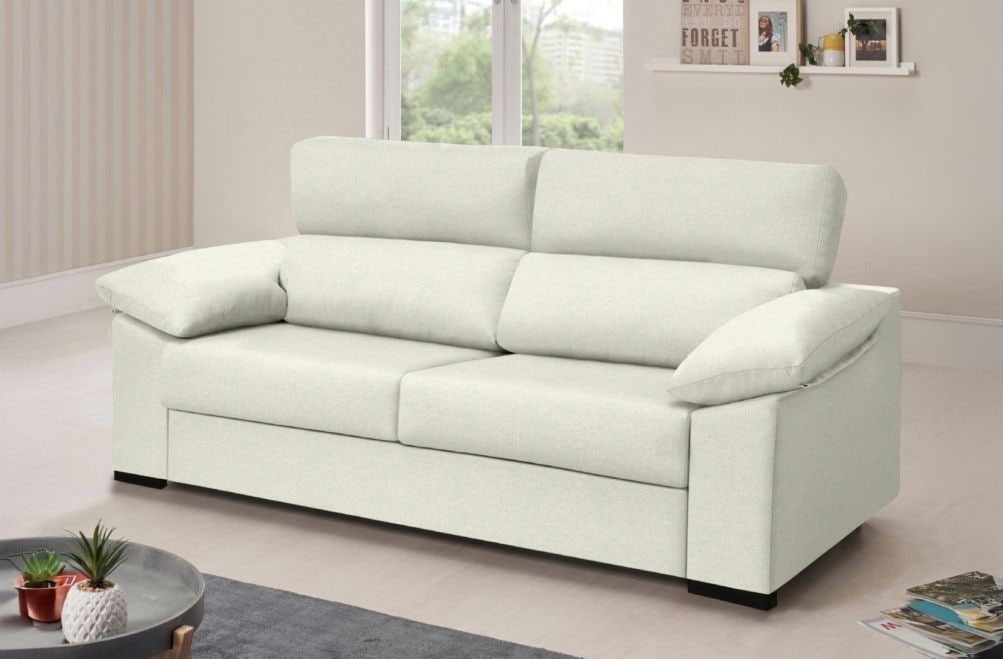 Sofá cama de tela Claris de HOME - principal