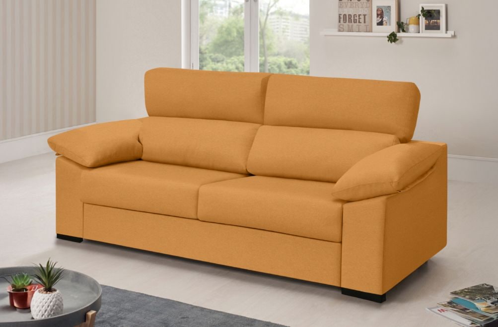 Sofá cama de tela Claris de HOME - principal
