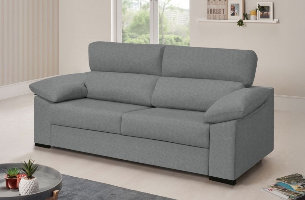 Sofá cama de tela Claris de HOME - principal