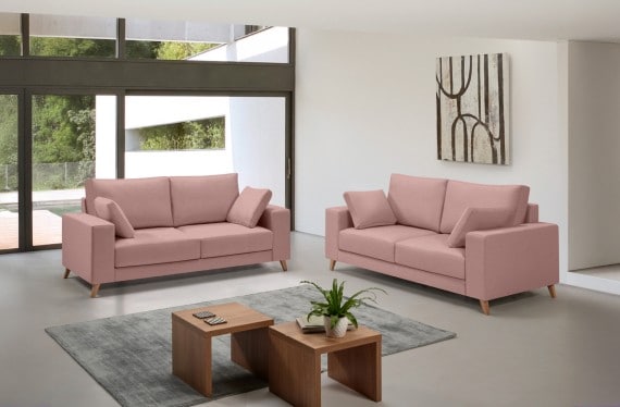 Sofá de tela Bimba de HOME - principal