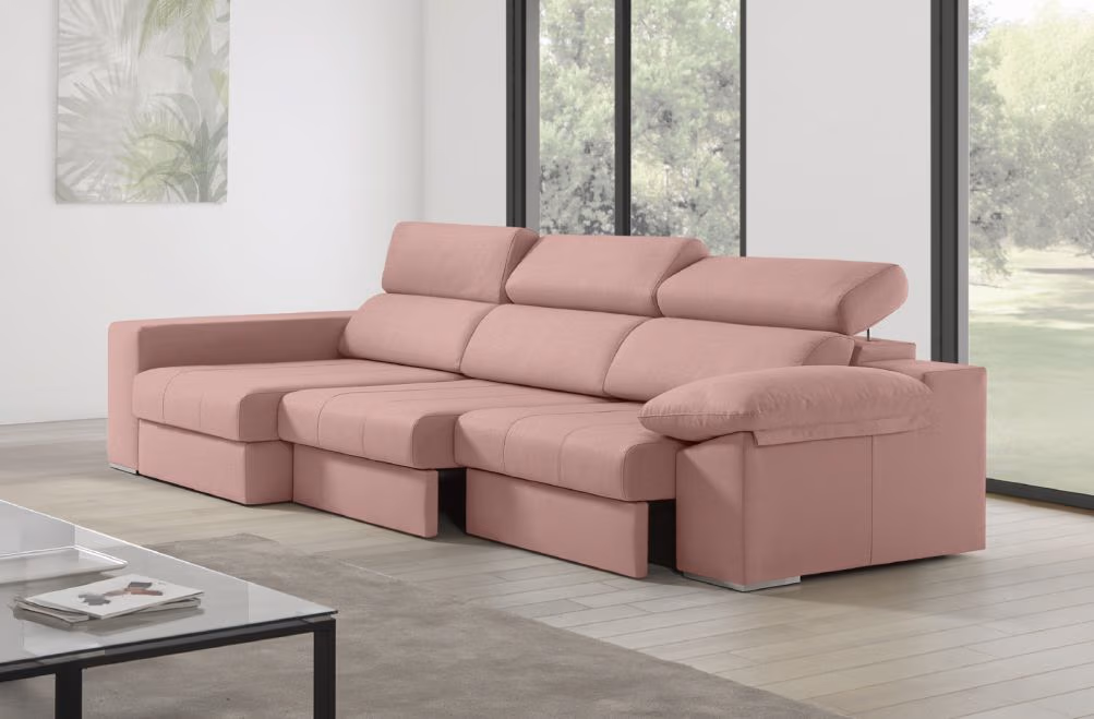 Sofá de tela Esmeralda de HOME - principal