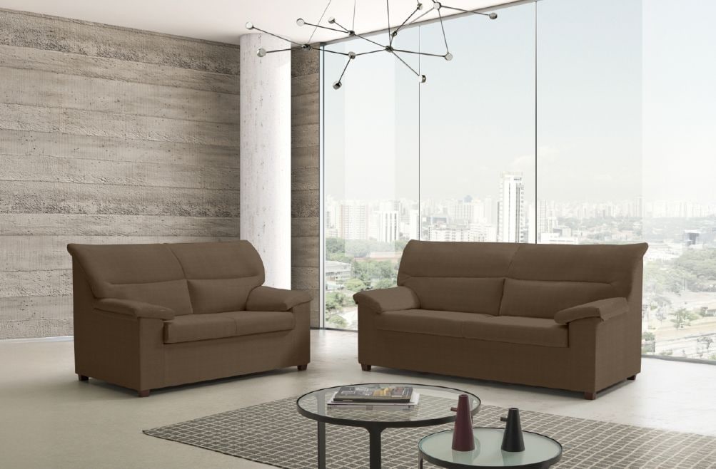 Sofá de tela Damaris de HOME - principal