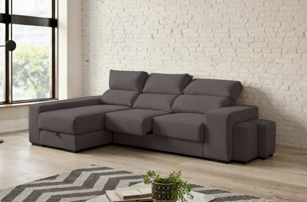 Sofá de tela Elon de HOME - principal