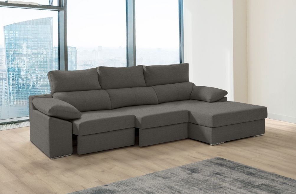 Sofá de tela Rachel de HOME - principal