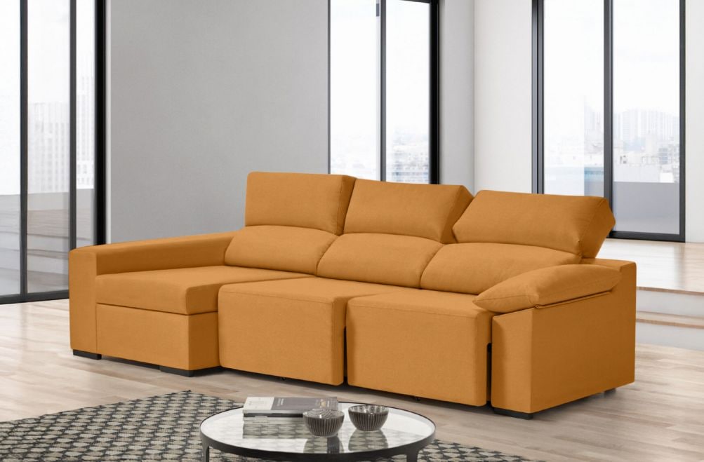 Sofá de tela Dener de HOME - principal