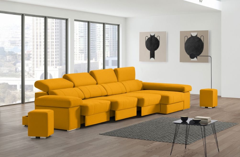 Sofá de tela Ringo Plus de StyleKomfort - principal
