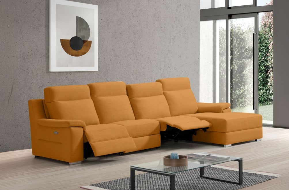 Sofá relax de tela Adele Plus de StyleKomfort - principal