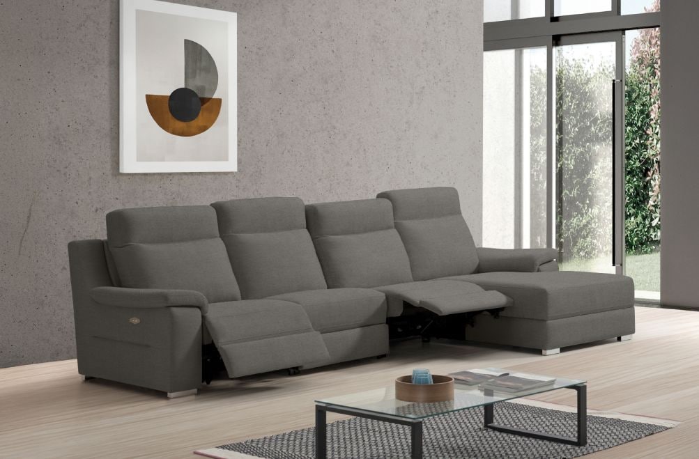 Sofá relax de tela Adele Plus de StyleKomfort - principal