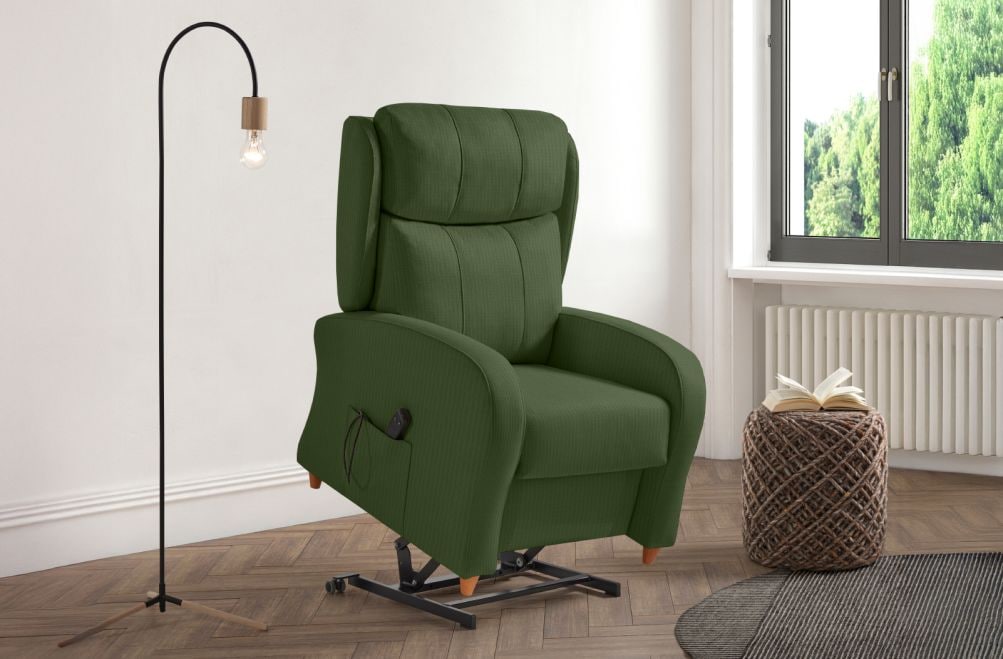 Sillón relax de tela Lera power-lift de HOME - principal