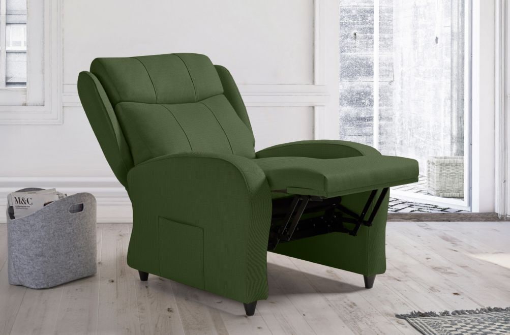 Sillón relax de tela Sabul de HOME - principal