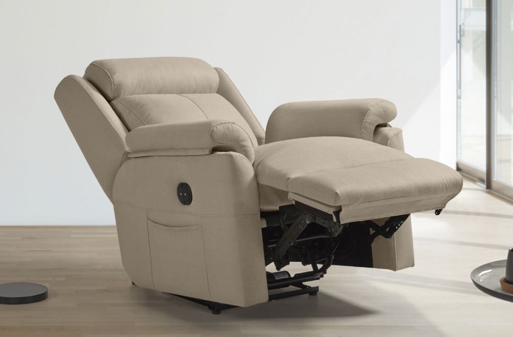 Sillón relax de tela Laire de HOME - principal