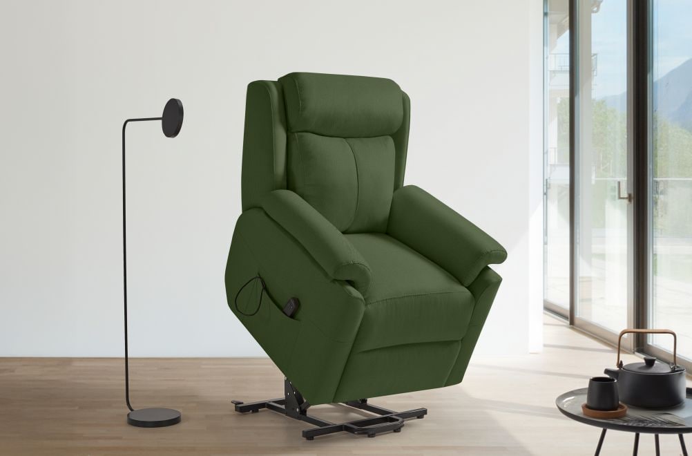 Sillón relax de tela Lire power-lift de HOME - principal