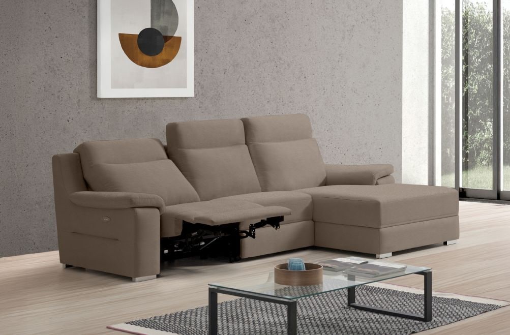 Sofá relax de piel Simone de StyleKomfort - principal