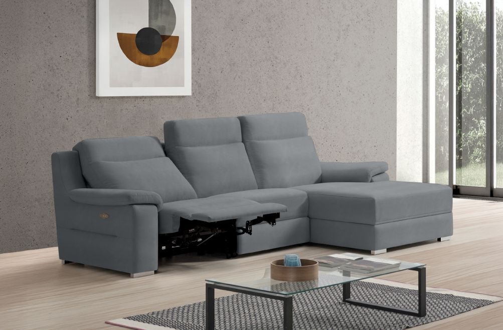 Sofá relax de piel Simone de StyleKomfort - principal