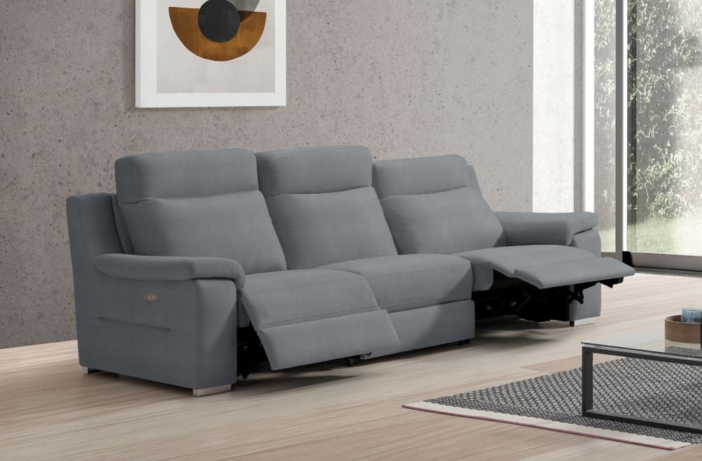 Sofá relax de piel Simone Plus de StyleKomfort - principal