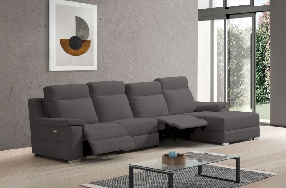 Sofá relax de piel Simone Plus de StyleKomfort - principal