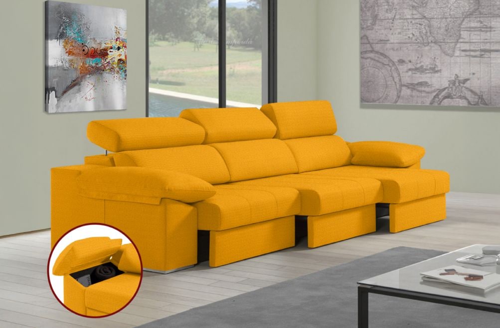 Sofá de tela Daresma Plus de HOME - principal