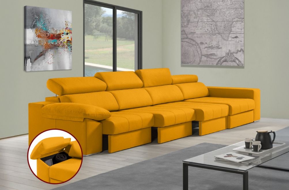 Sofá de tela Daresma Plus de HOME - principal