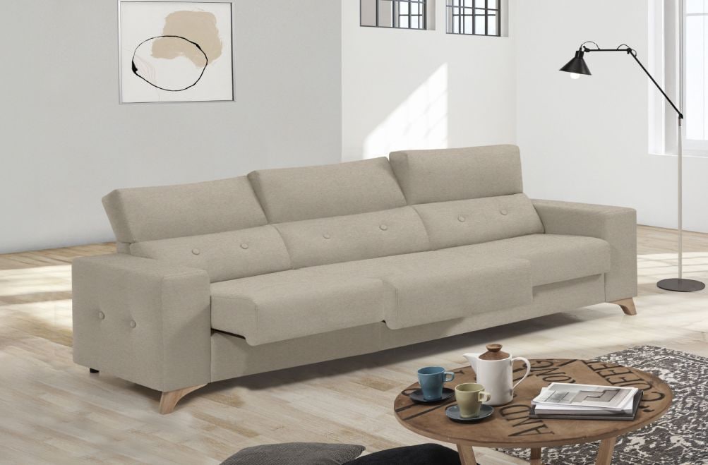 Sofá de tela Paula Plus de HOME - principal