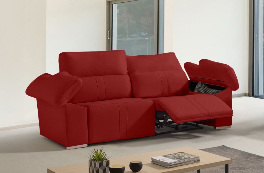 Sofá relax de tela Coleman de HOME - principal