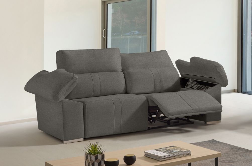 Sofá relax de tela Coleman de HOME - principal