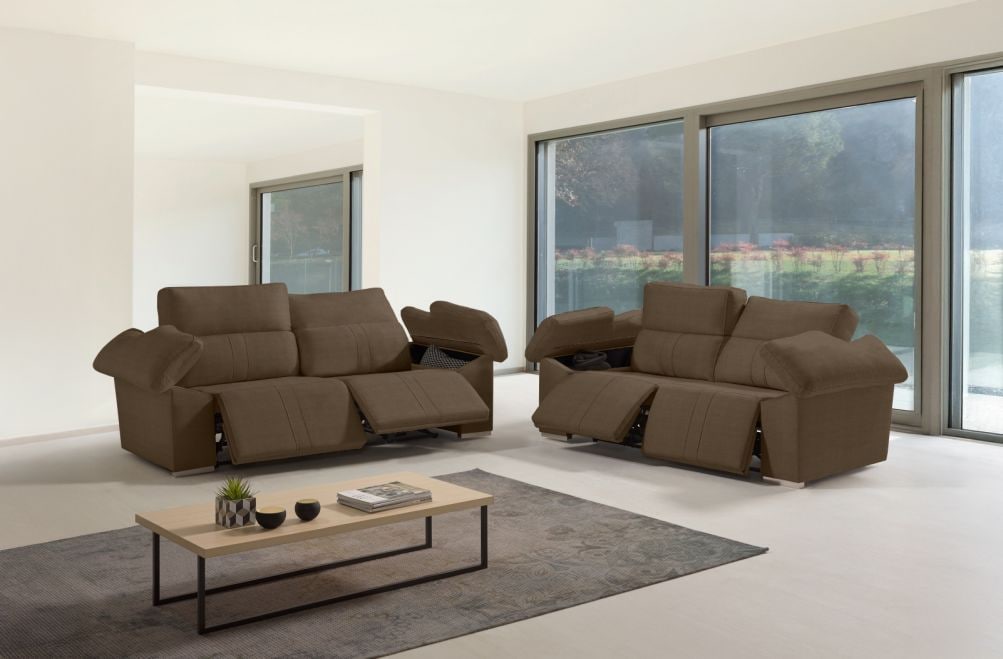 Sofá relax de tela Coleman de HOME - principal